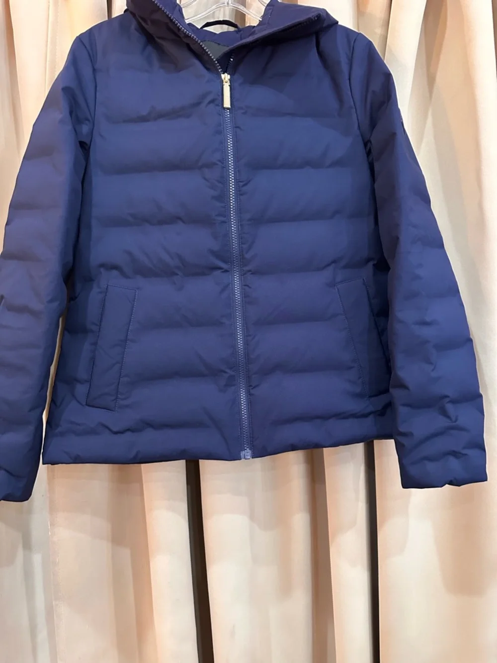 kate spade Navy Polka Dot Lined Jacket - Picture 3 of 6